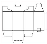 конструкция коробки для жестяных баночек